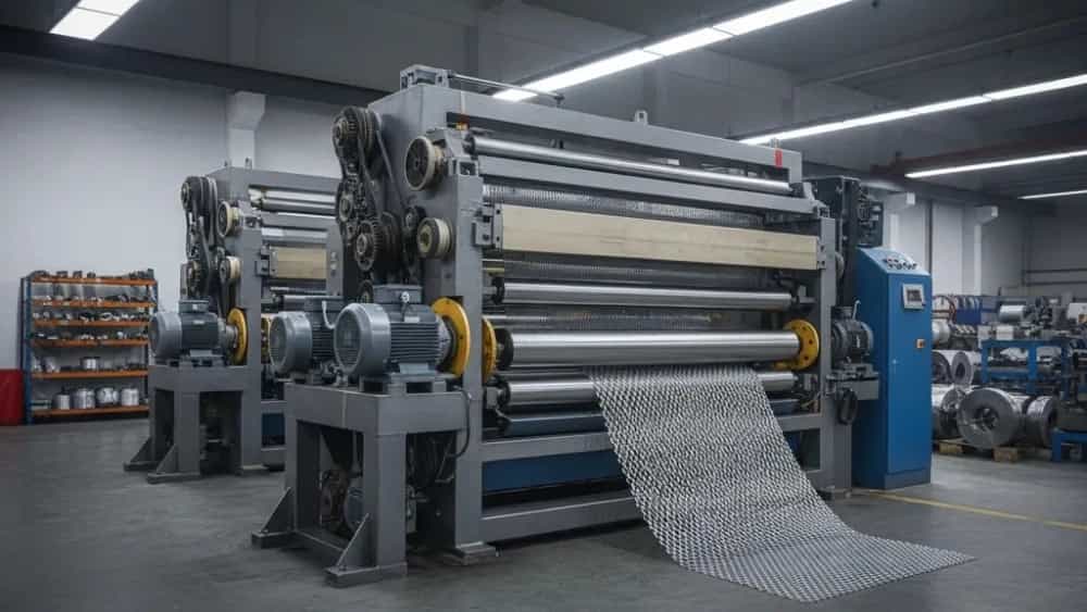 High quality mesh weaving machine in Karaj, direct price from the manufacturer